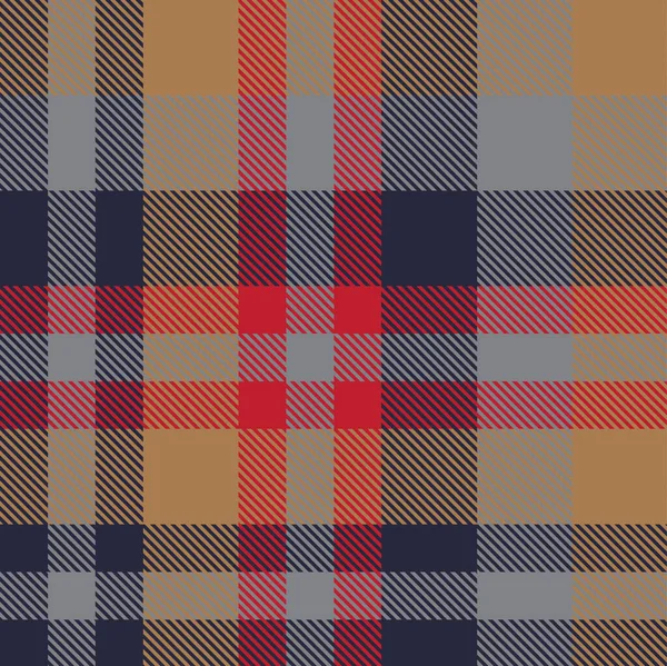 Klassisk moderne spilt Tartan Seamless Pattern – stockvektor