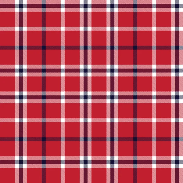 Klasik Modern Ekose Tartan Kusursuz Desen — Stok Vektör