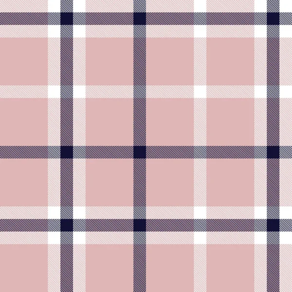 Klasik Modern Ekose Tartan Kusursuz Desen — Stok Vektör