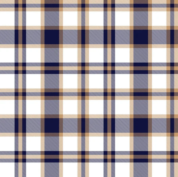 Klasyczny nowoczesny plaid Tartan bezszwowy wzór — Wektor stockowy