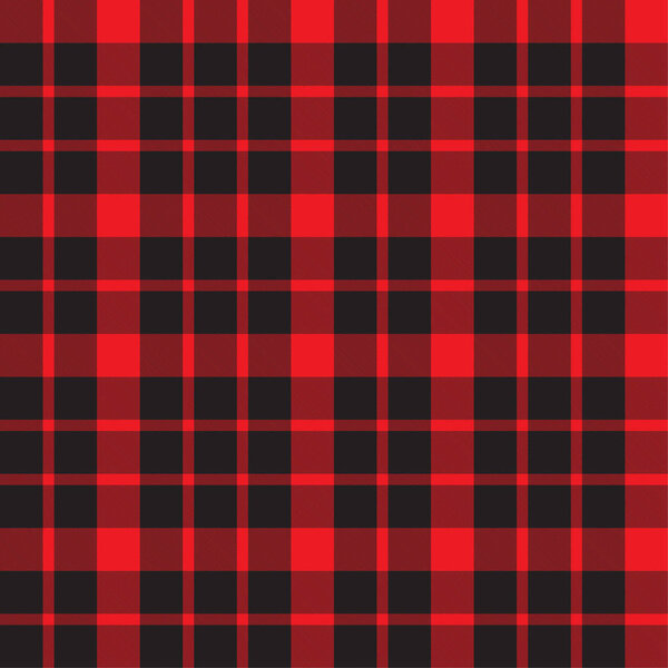 Classic Modern Plaid Tartan Seamless Pattern