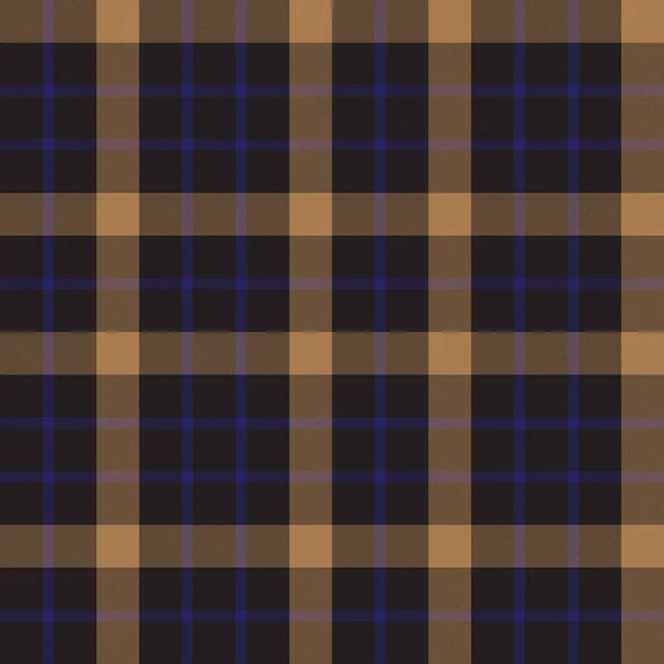 Klassisk modern rutig Tartan sömlös mönster — Stock vektor