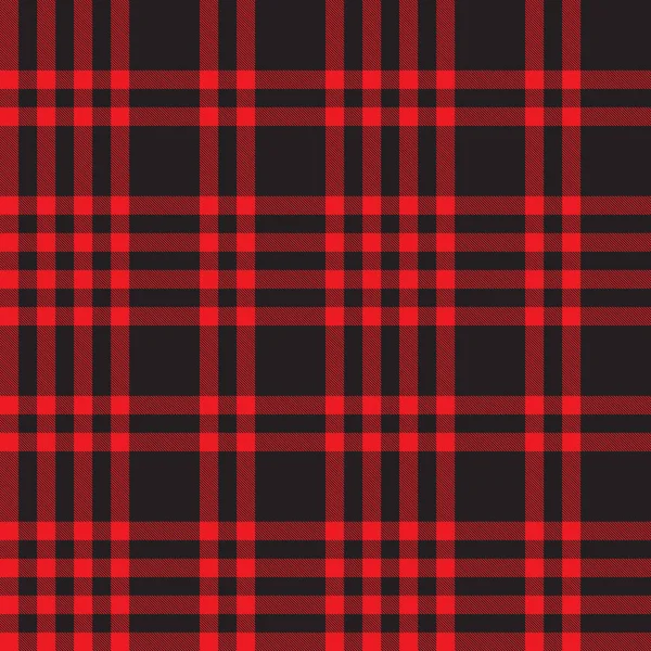 Classic Modern Plaid Tartan Seamless Pattern — Stock Vector