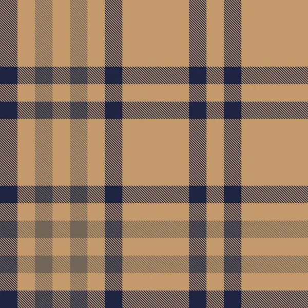 Klassieke moderne Plaid Tartan naadloos patroon — Stockvector