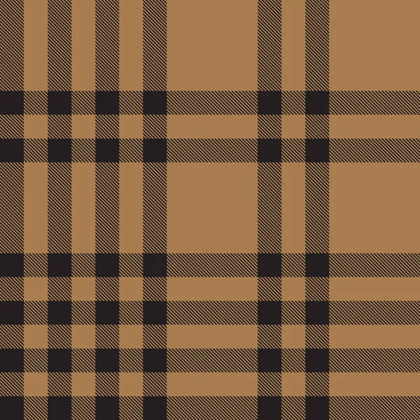 Classic Modern Plaid Tartan Seamless Pattern — Stock Vector