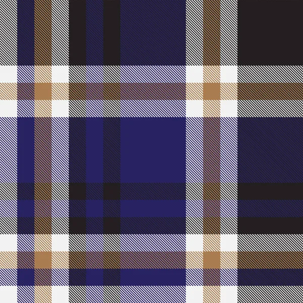 Klassieke moderne Plaid Tartan naadloos patroon — Stockvector