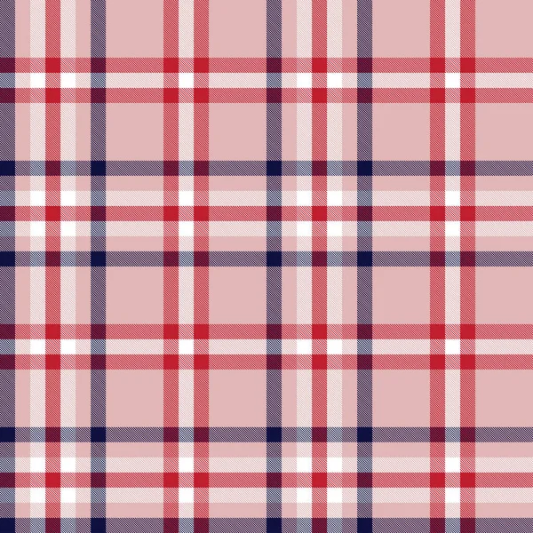 Klasyczny nowoczesny plaid Tartan bezszwowy wzór — Wektor stockowy