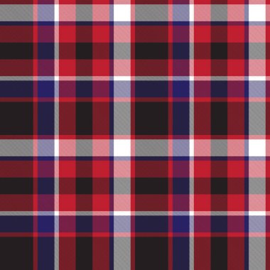 Klasik Modern Ekose Tartan Kusursuz Desen