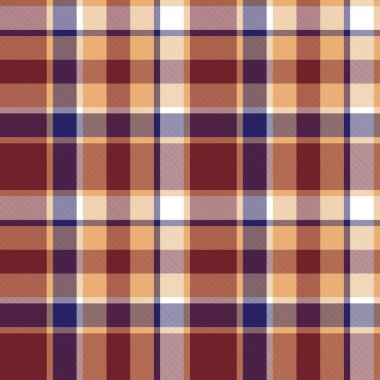 Klasik Modern Ekose Tartan Kusursuz Desen