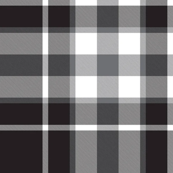 Classic Modern Plaid Tartan Seamless Pattern — Stock Vector