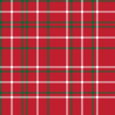 Klasik Modern Ekose Tartan Kusursuz Desen