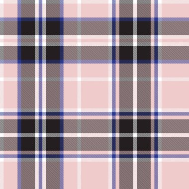 Klasik Modern Ekose Tartan Kusursuz Desen