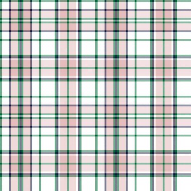 Klasik Modern Ekose Tartan Kusursuz Desen