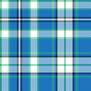 Klasik Modern Ekose Tartan Kusursuz Desen