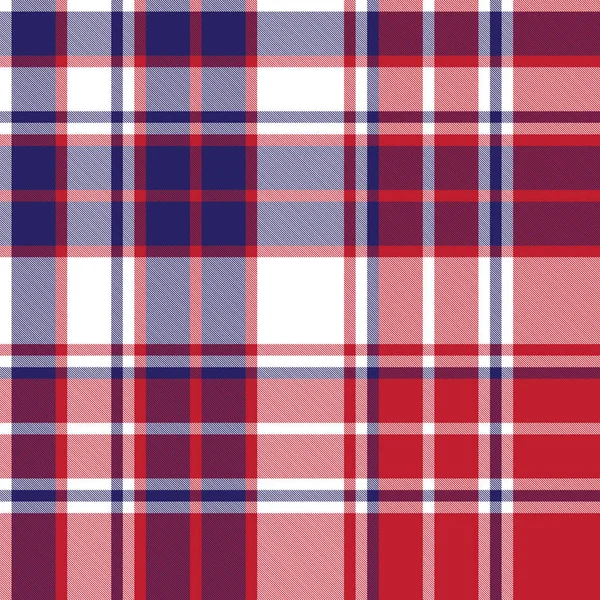 Klasik Modern Ekose Tartan Kusursuz Desen — Stok Vektör