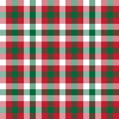 Klasik Modern Ekose Tartan Kusursuz Desen
