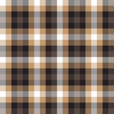 Klasik Modern Ekose Tartan Kusursuz Desen