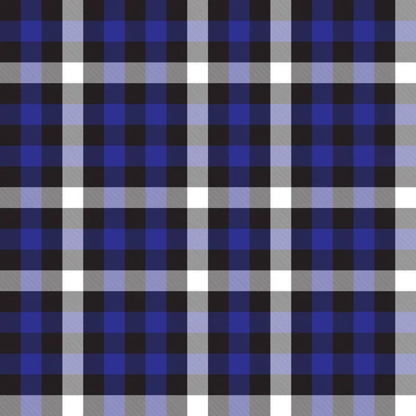 Klasik Modern Ekose Tartan Kusursuz Desen — Stok Vektör