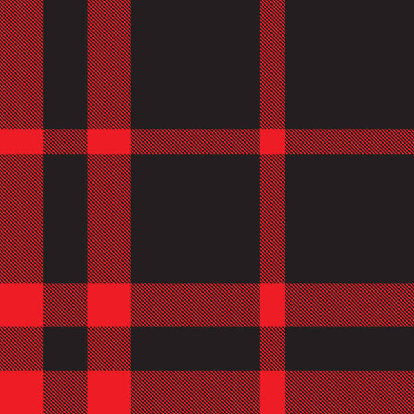 Classic Modern Plaid Tartan Seamless Pattern