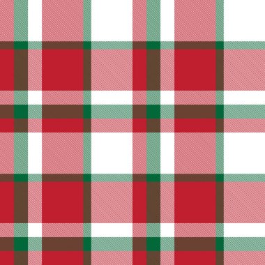 Klasik Modern Ekose Tartan Kusursuz Desen
