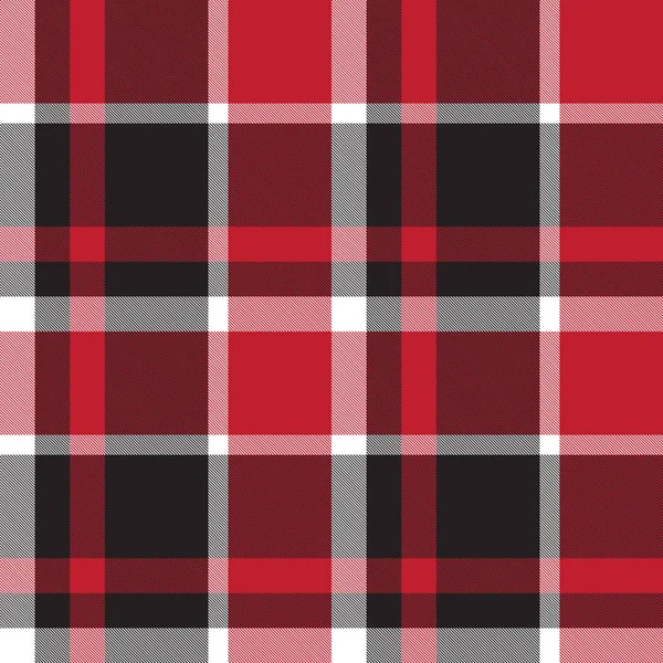 Klassisk modern rutig Tartan sömlös mönster — Stock vektor