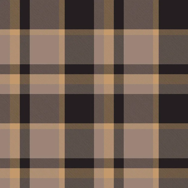 Classic Modern Plaid Tartan Seamless Pattern — Stock Vector