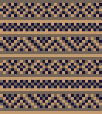 Modern Etnik Güzel Ada Kusursuz Desen