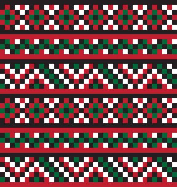 Modern Etnik Güzel Ada Kusursuz Desen