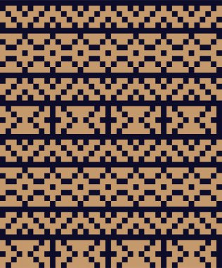 Modern Etnik Güzel Ada Kusursuz Desen