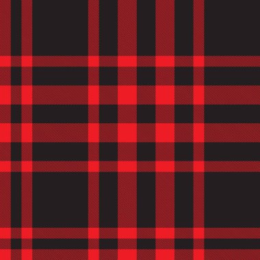 Klasik Modern Ekose Tartan Kusursuz Desen