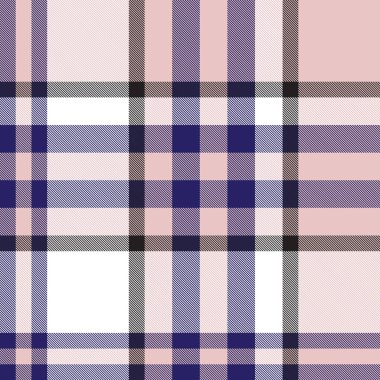 Klasik Modern Ekose Tartan Kusursuz Desen