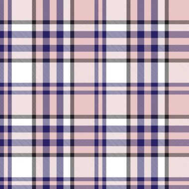 Klasik Modern Ekose Tartan Kusursuz Desen