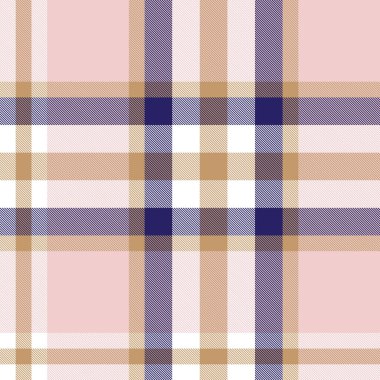 Klasik Modern Ekose Tartan Kusursuz Desen
