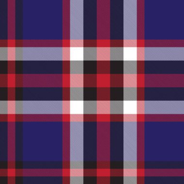 Klasik Modern Ekose Tartan Kusursuz Desen