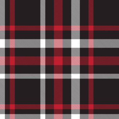 Klasik Modern Ekose Tartan Kusursuz Desen
