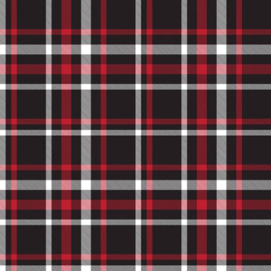 Klasik Modern Ekose Tartan Kusursuz Desen