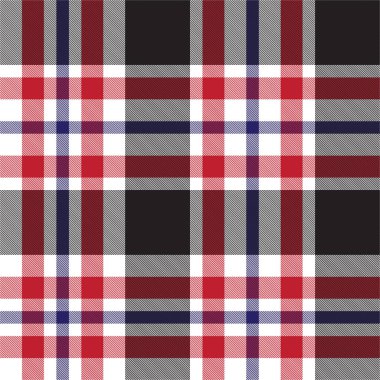 Klasik Modern Ekose Tartan Kusursuz Desen