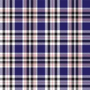 Klasik Modern Ekose Tartan Kusursuz Desen
