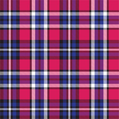 Klasik Modern Ekose Tartan Kusursuz Desen