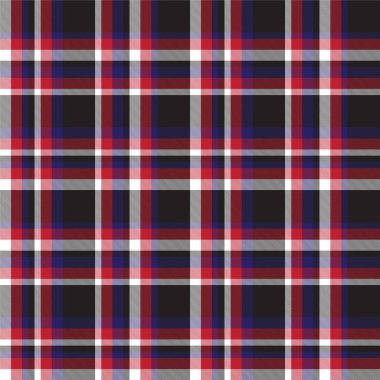 Klasik Modern Ekose Tartan Kusursuz Desen