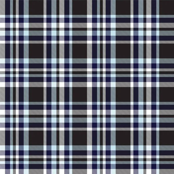 Classic Modern Plaid Tartan Seamless Pattern — Stock Vector