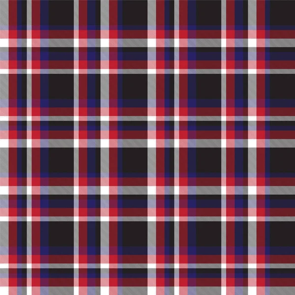 Padrão sem emenda clássico moderno xadrez Tartan — Vetor de Stock