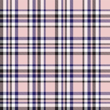Klasik Modern Ekose Tartan Kusursuz Desen