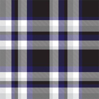 Klasik Modern Ekose Tartan Kusursuz Desen
