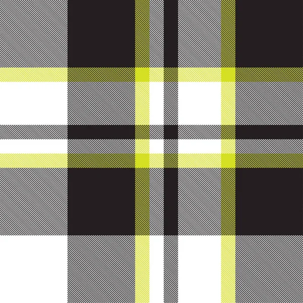 Classic Plaid Checkered Tartan Pattern Suitable Shirt Printing Fabric Textiles — Stock Vector