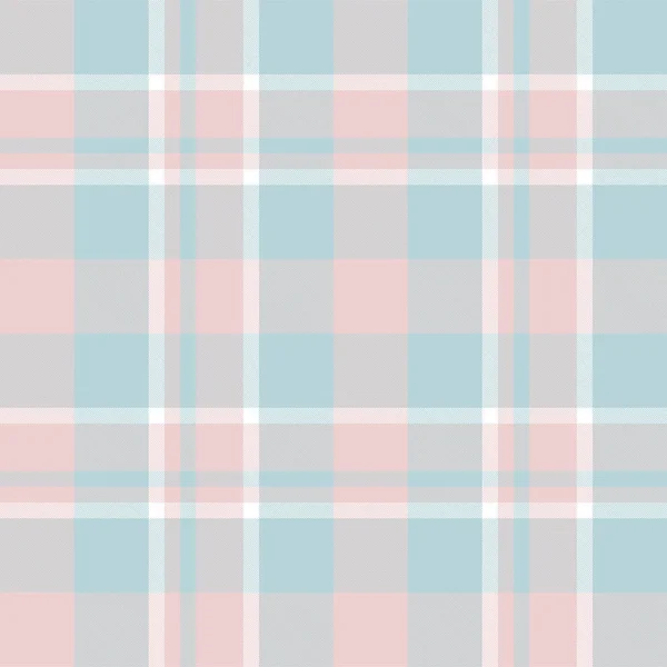 Classic Plaid Checkered Tartan Pattern Suitable Shirt Printing Fabric Textiles — Stock Vector