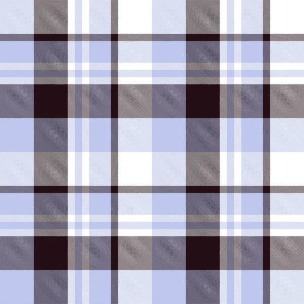 Classic Plaid Checkered Tartan Pattern Suitable Shirt Printing Fabric Textiles — Stock Vector