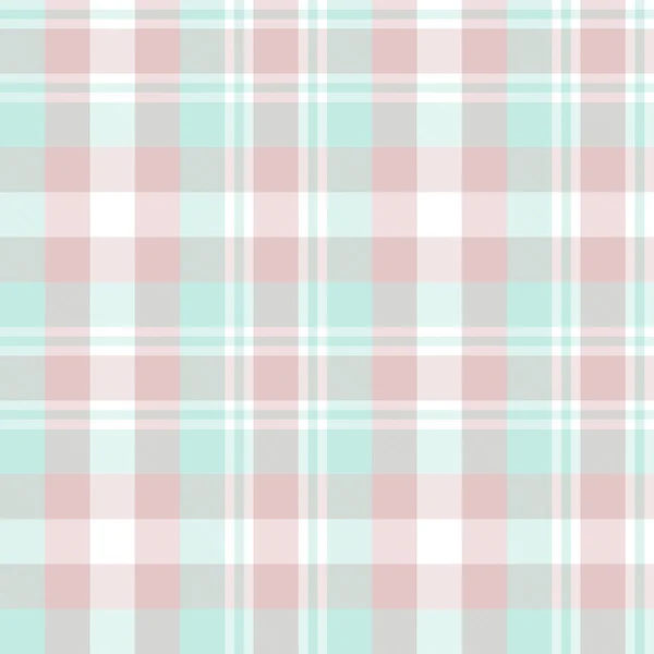 Classic Plaid Checkered Tartan Pattern Suitable Shirt Printing Fabric Textiles — Stock Vector