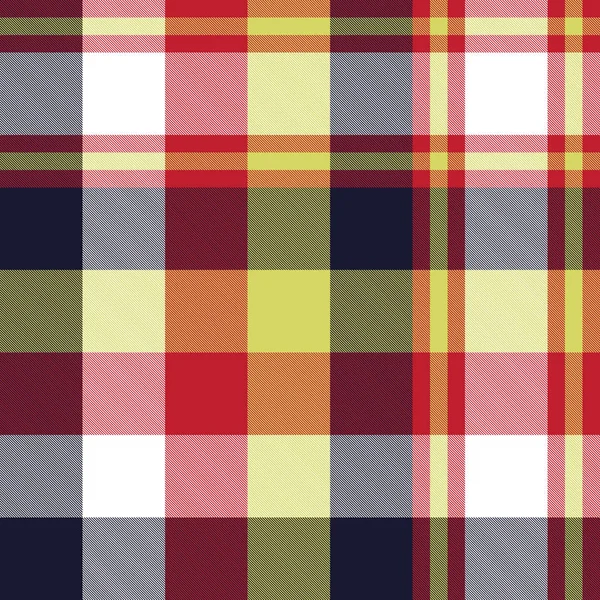 Questo Classico Plaid Quadretti Motivo Tartan Adatto Stampa Camicie Tessuti — Vettoriale Stock