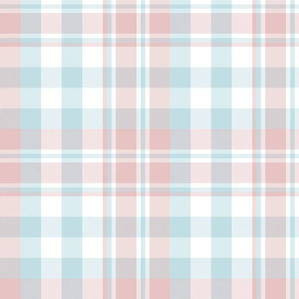 Classic Plaid Checkered Tartan Pattern Suitable Shirt Printing Fabric Textiles — Stock Vector